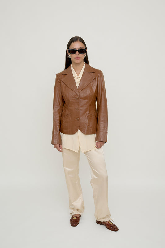 Terracotta vintage blazer
