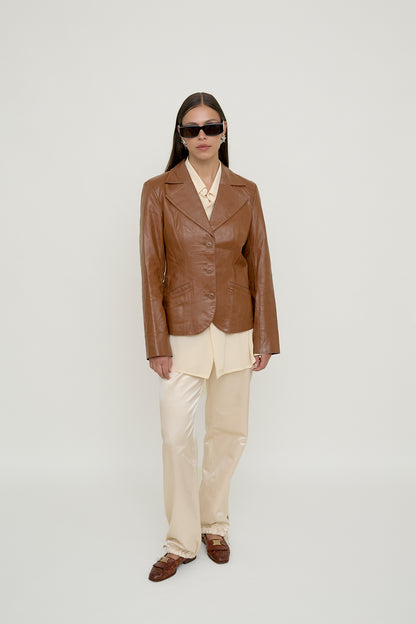 Terracotta vintage blazer