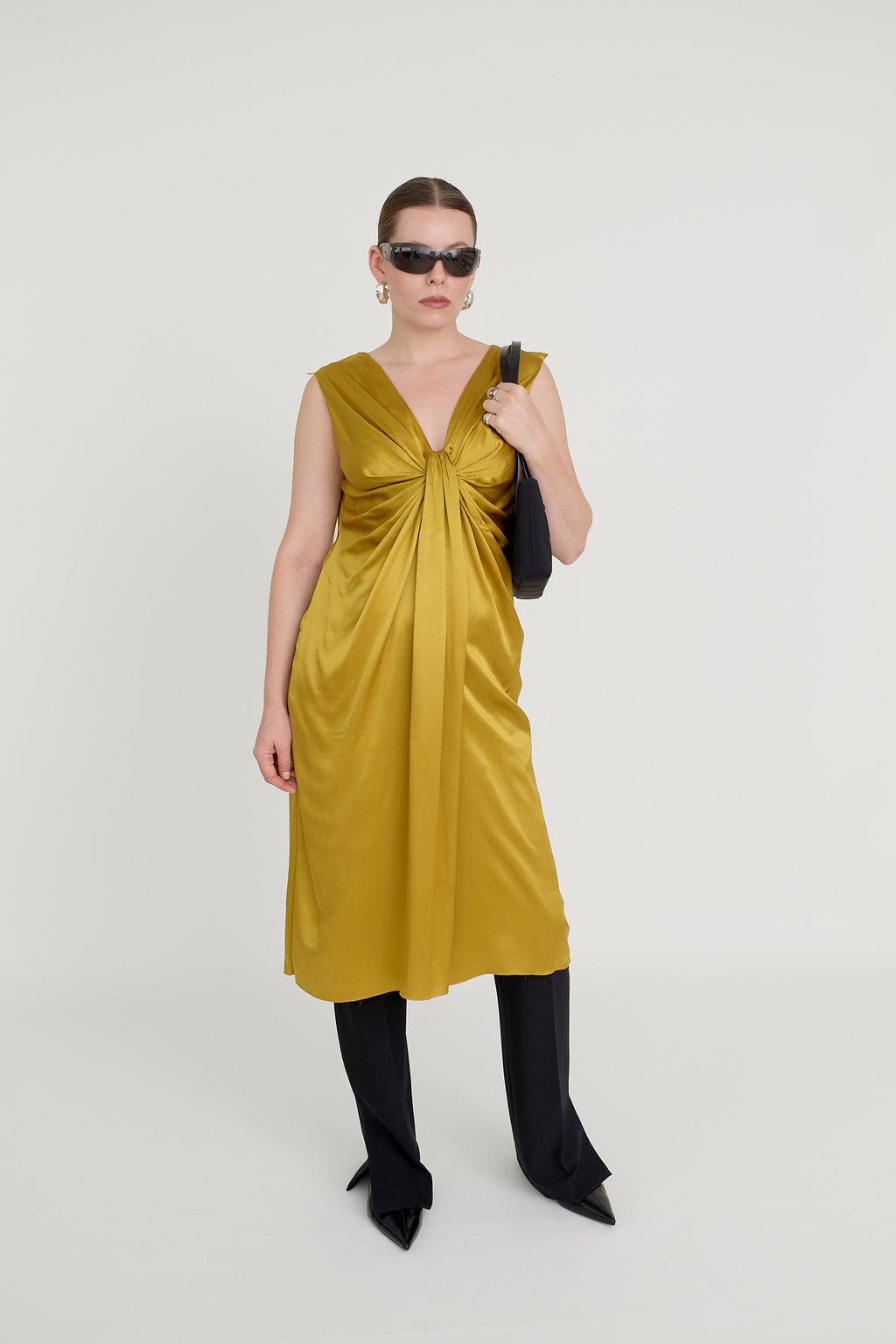 Vintage Lanvin silk dress