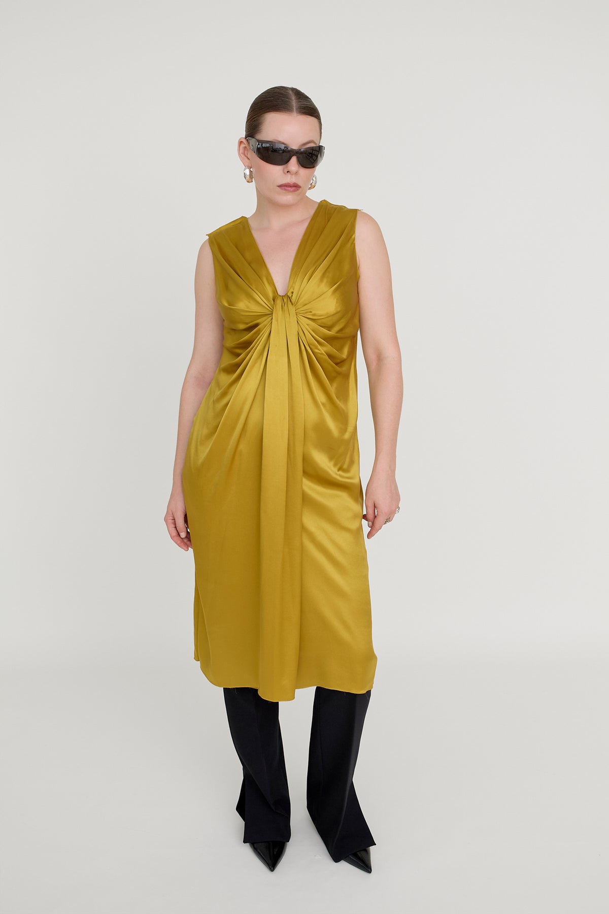 Vintage Lanvin silk dress