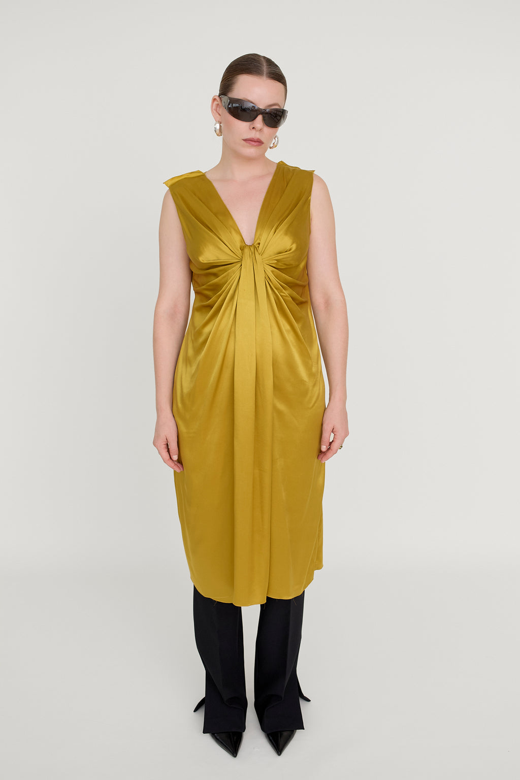 Vintage Lanvin silk dress