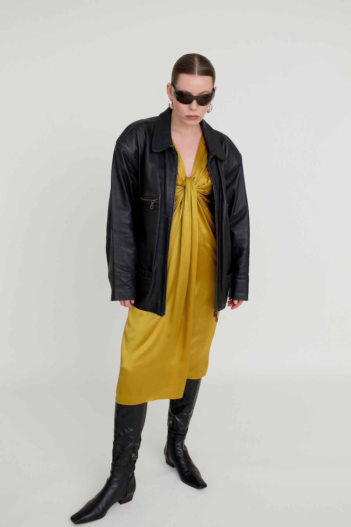 Vintage Lanvin silk dress