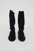 Soft suede slouch boots size 37