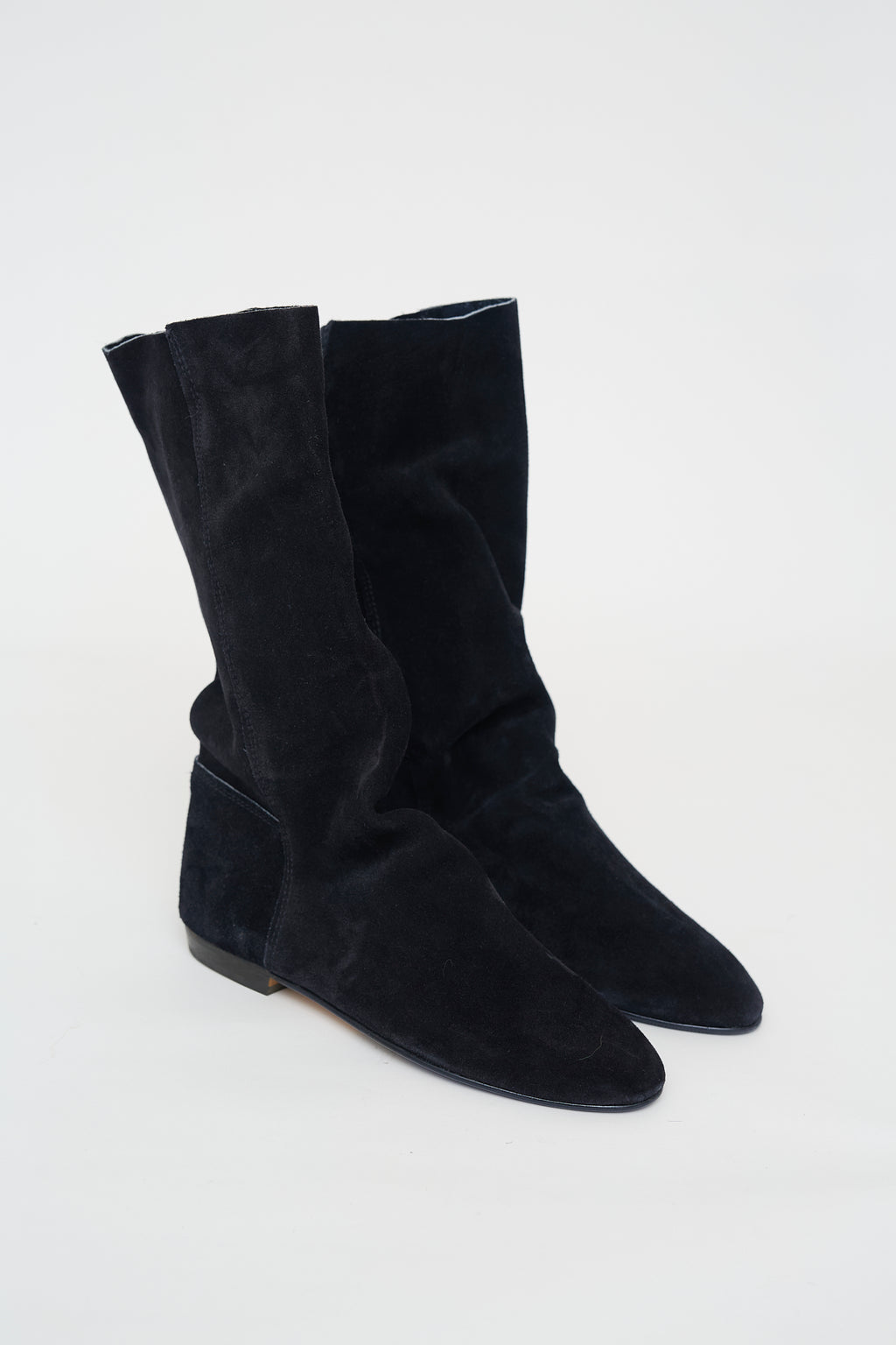 Soft suede slouch boots size 37