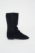 Soft suede slouch boots size 37