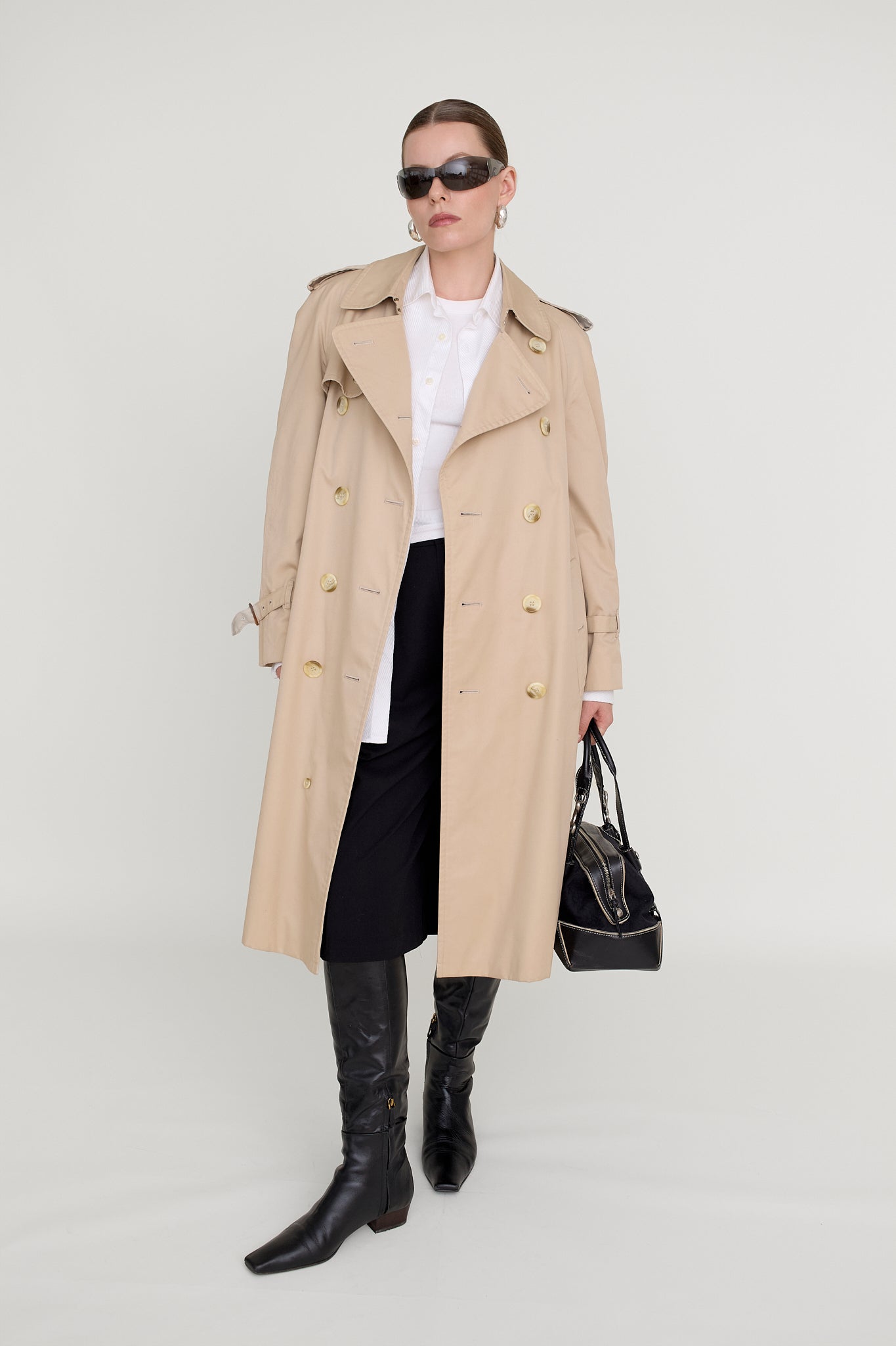 Original vintage Burberry classic trench coat – Re-Nou