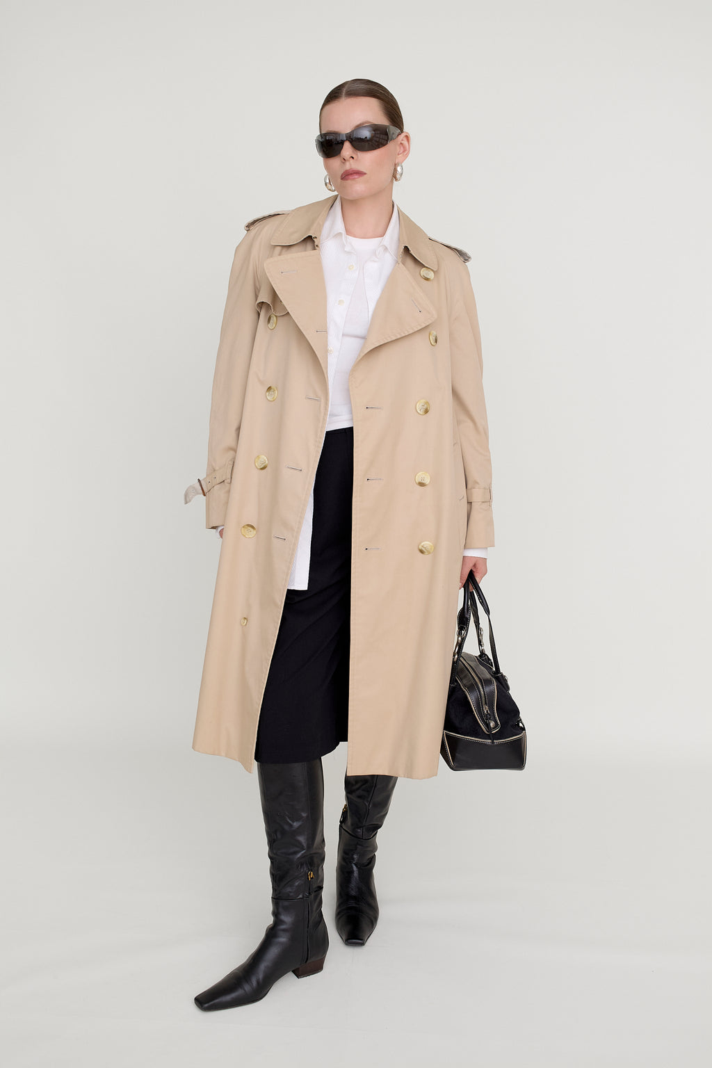 Original vintage Burberry classic trench coat