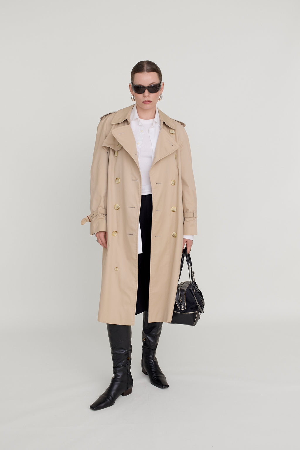 Original vintage Burberry classic trench coat