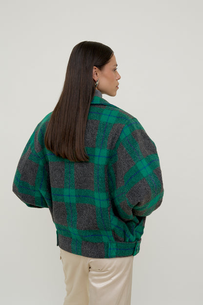 Checkered vintage jacket