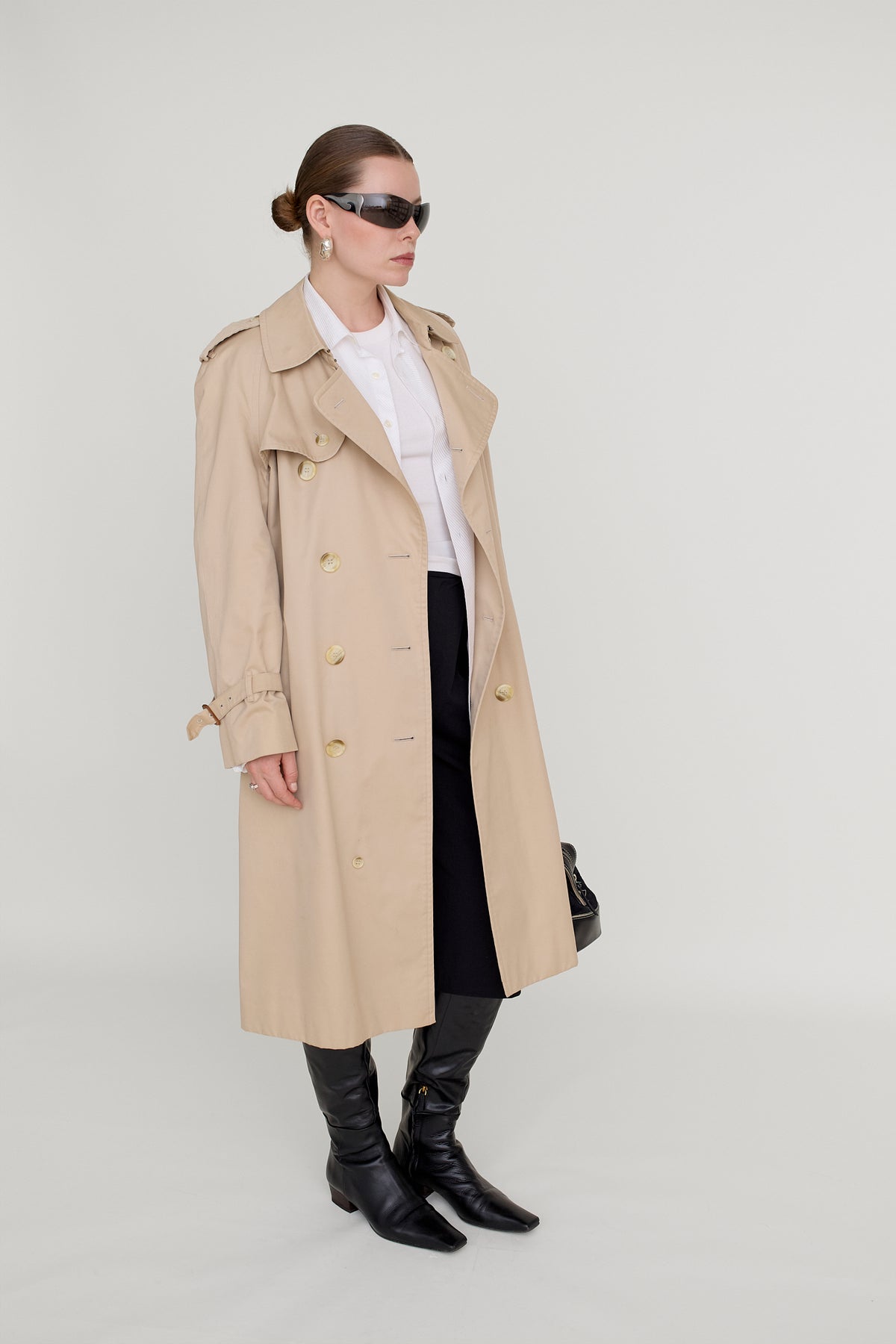 Original vintage Burberry classic trench coat
