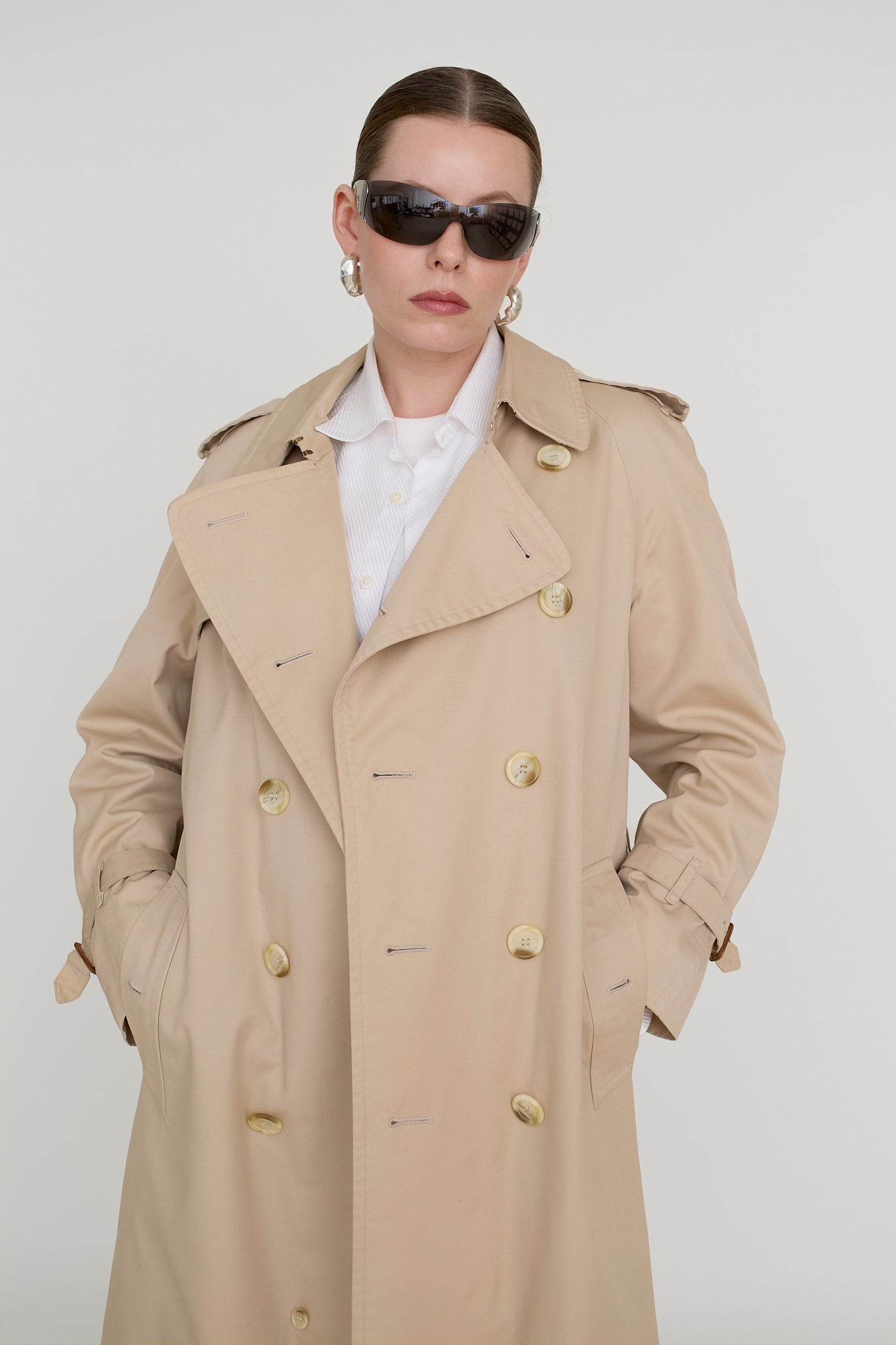 Original vintage Burberry classic trench coat – Re-Nou