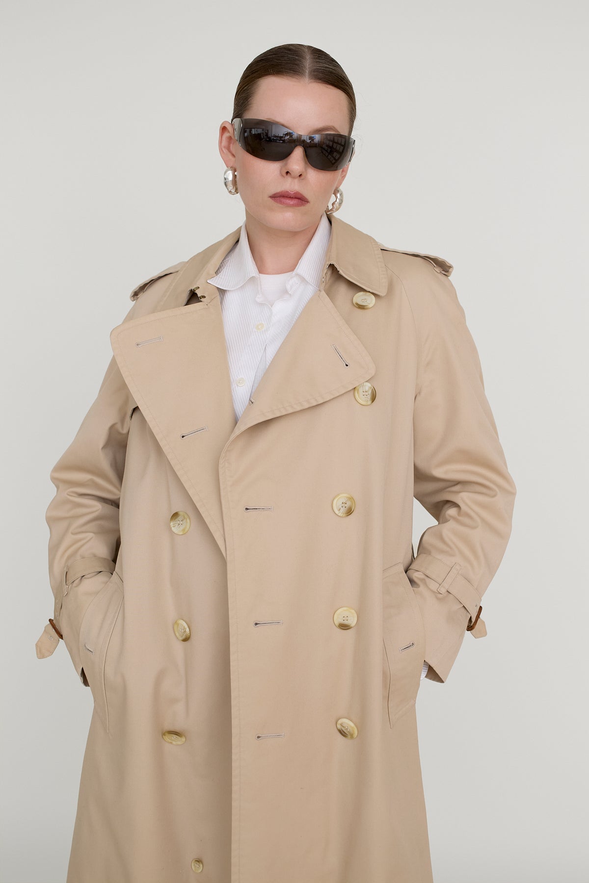 Original vintage Burberry classic trench coat