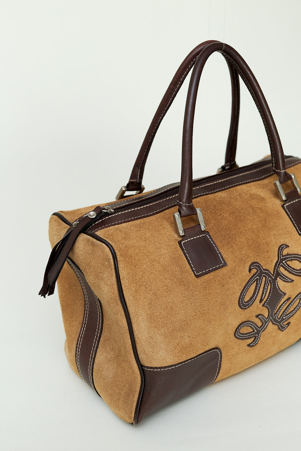 Suede leather doctor bag