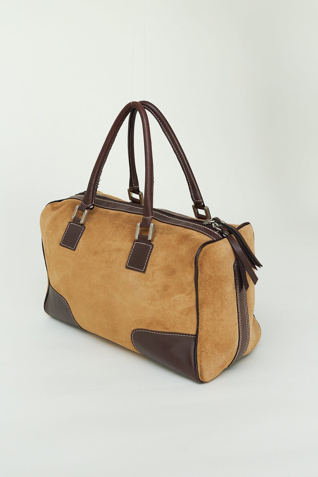 Suede leather doctor bag