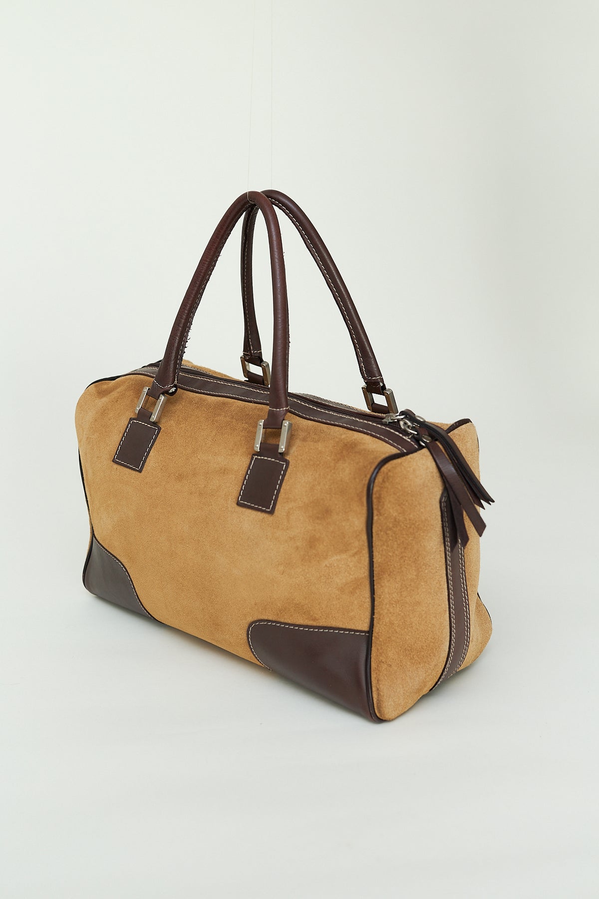 Suede leather doctor bag