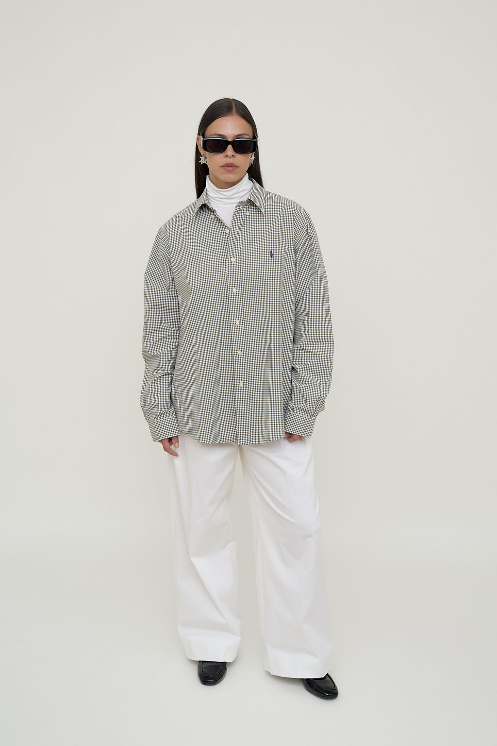 Unisex Ralph Lauren checkered shirt