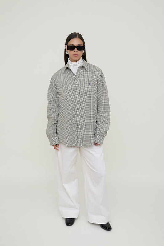 Unisex Ralph Lauren checkered shirt
