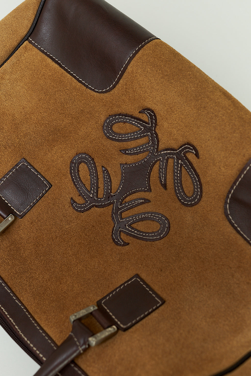 Suede leather doctor bag