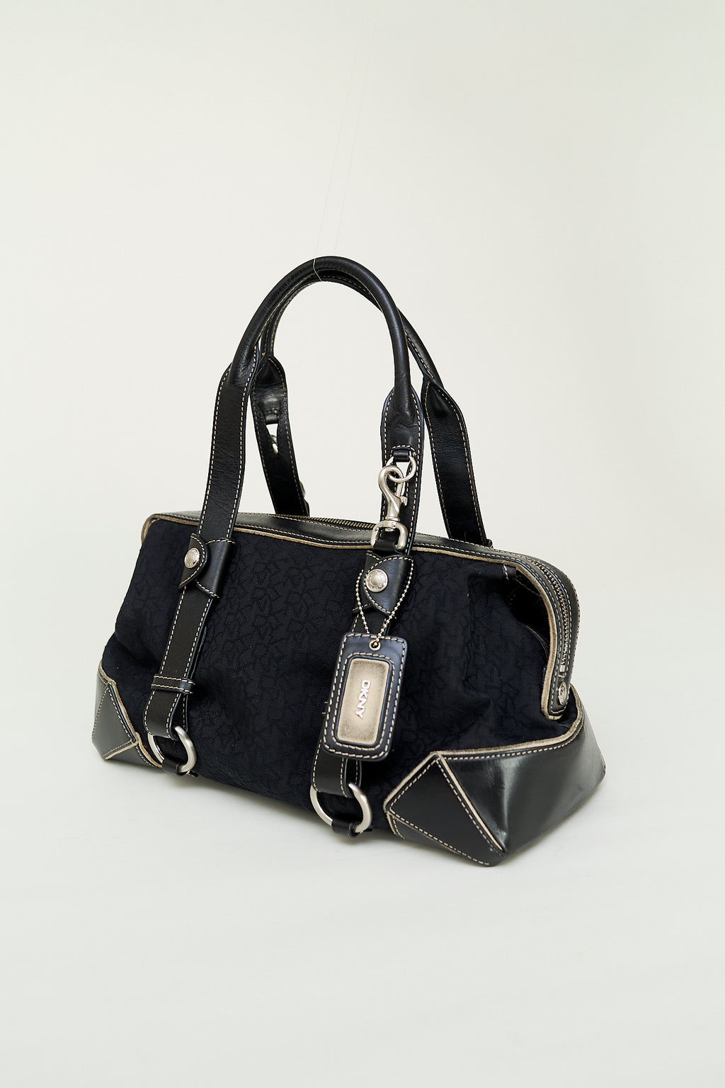 DKNY monogram canvas bag