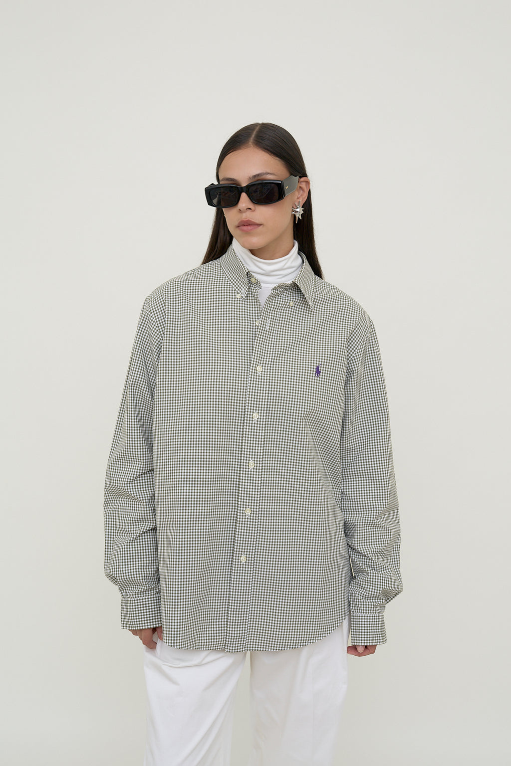 Unisex Ralph Lauren checkered shirt