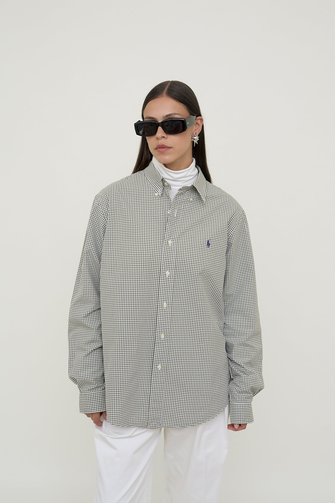 Unisex Ralph Lauren checkered shirt