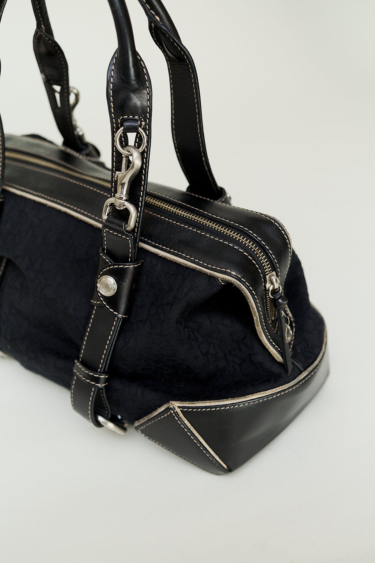 DKNY monogram canvas bag