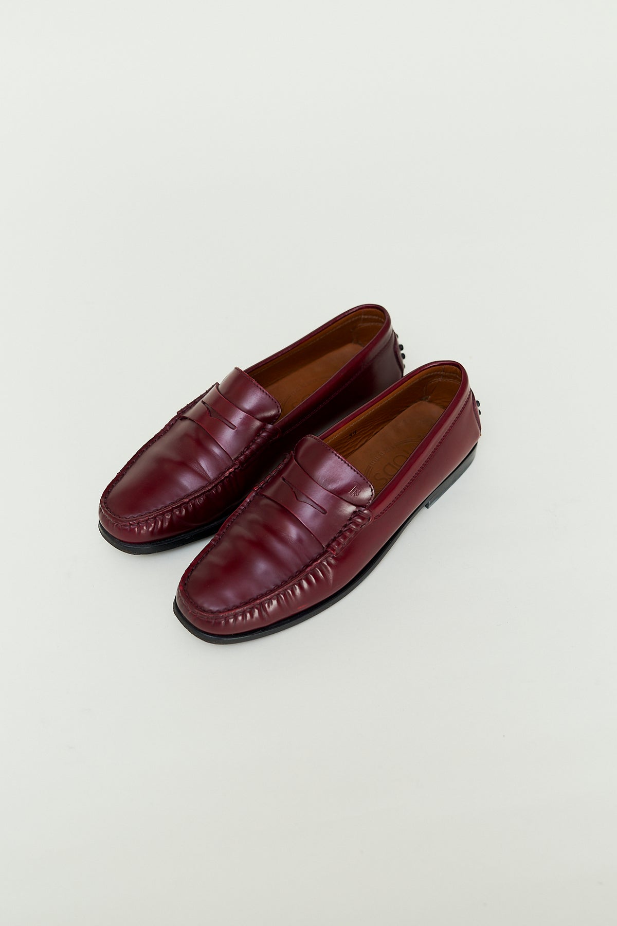 Tod's leather loafers