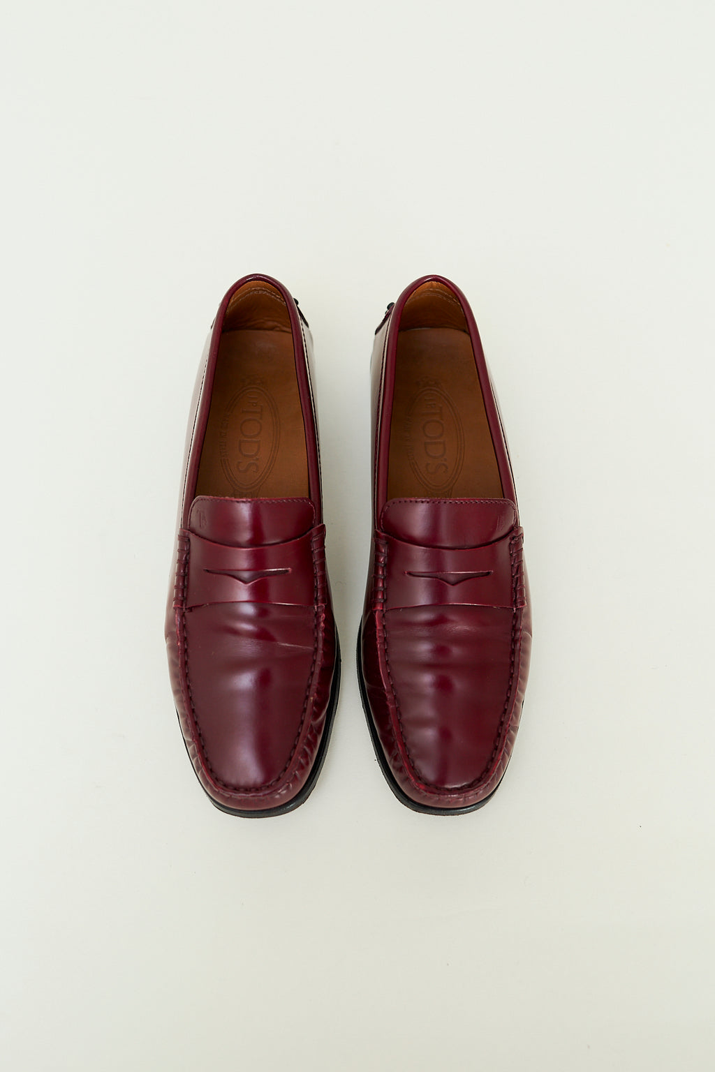 Tod's leather loafers