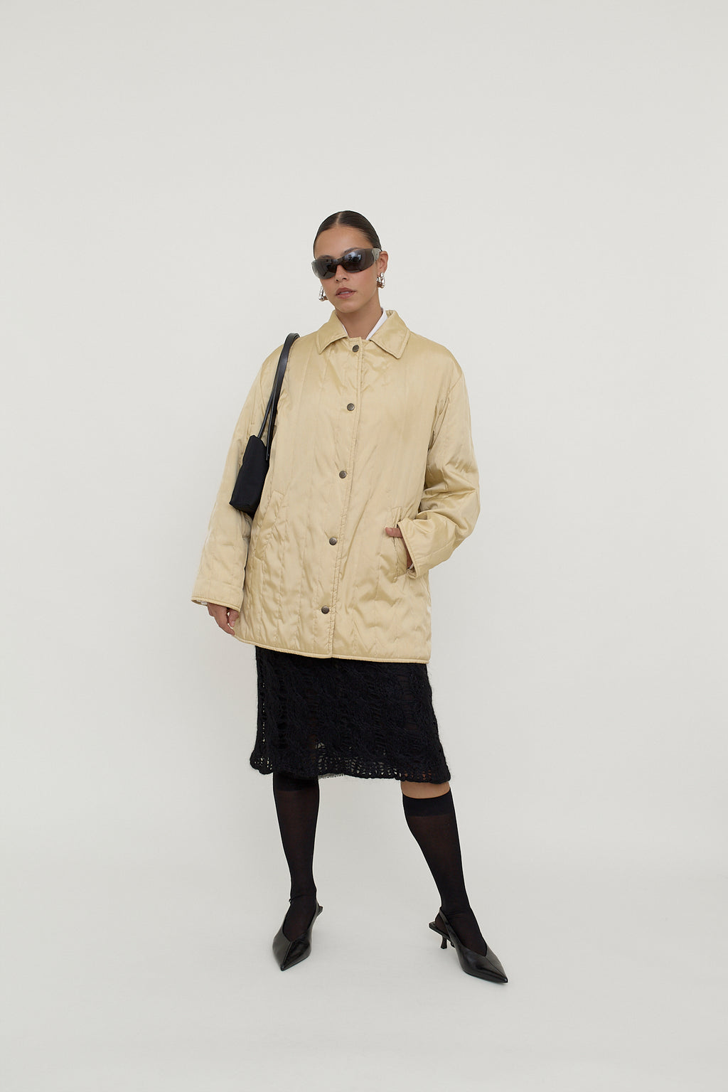 Burberry quilted jacket