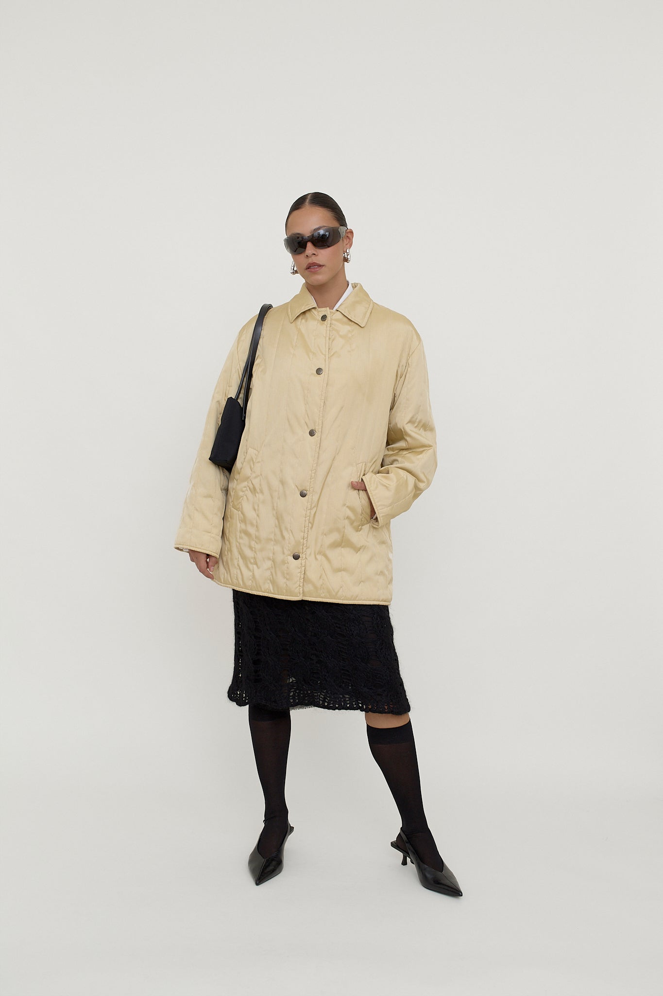 Burberry quilted jacket