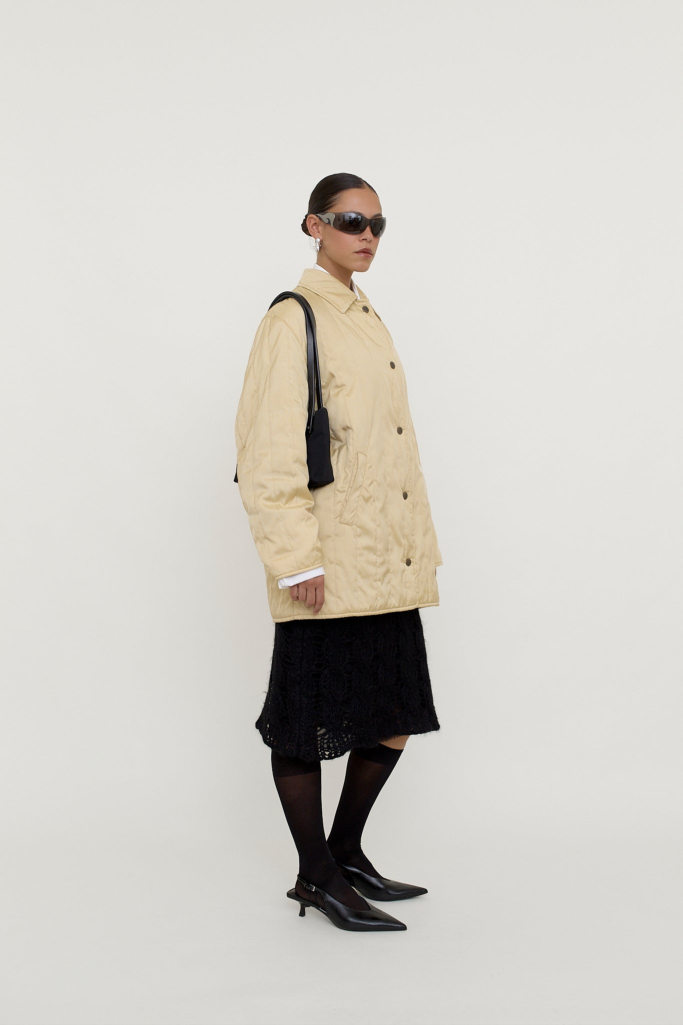 Burberry quilted jacket