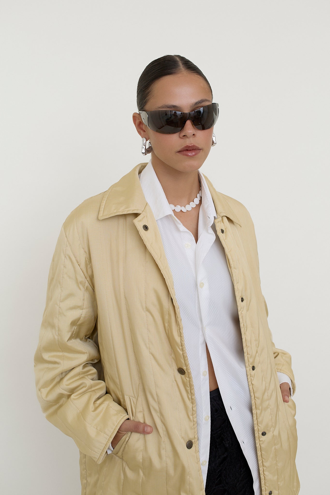 Burberry quilted jacket
