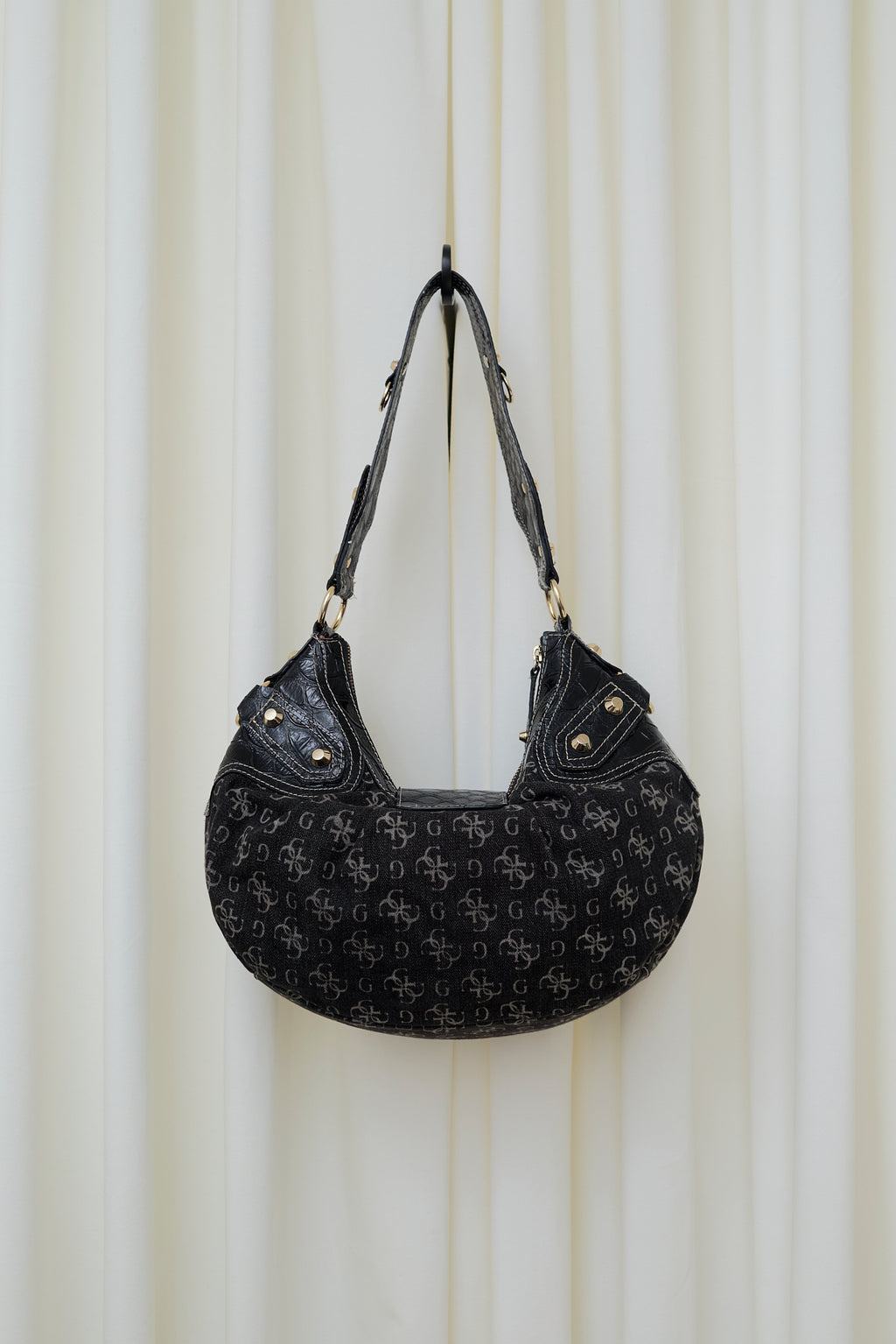 Guess monogram hobo bag