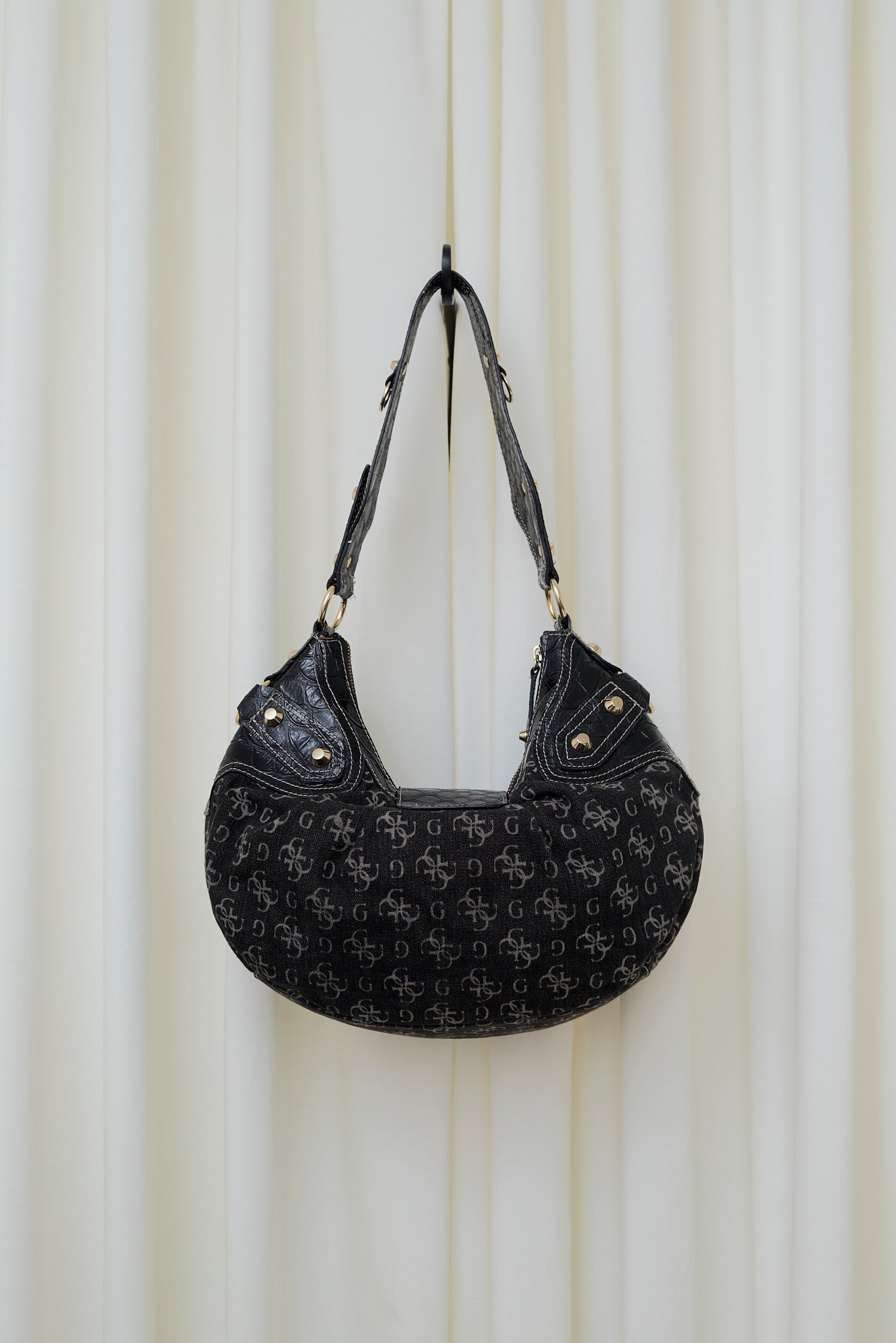Guess monogram hobo bag