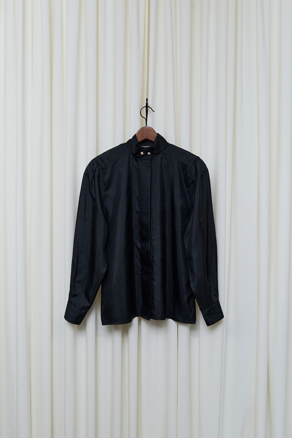 Sculptural vintage blouse