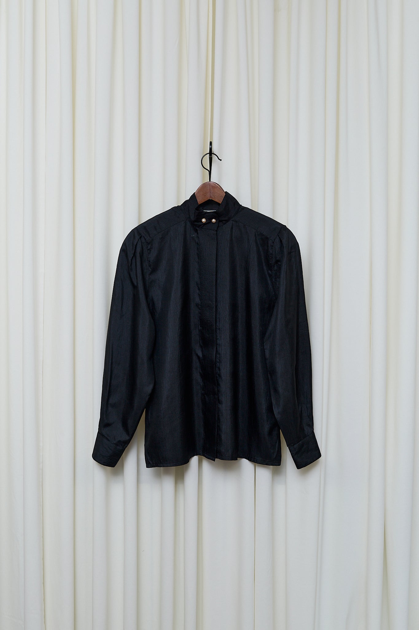 Sculptural vintage blouse