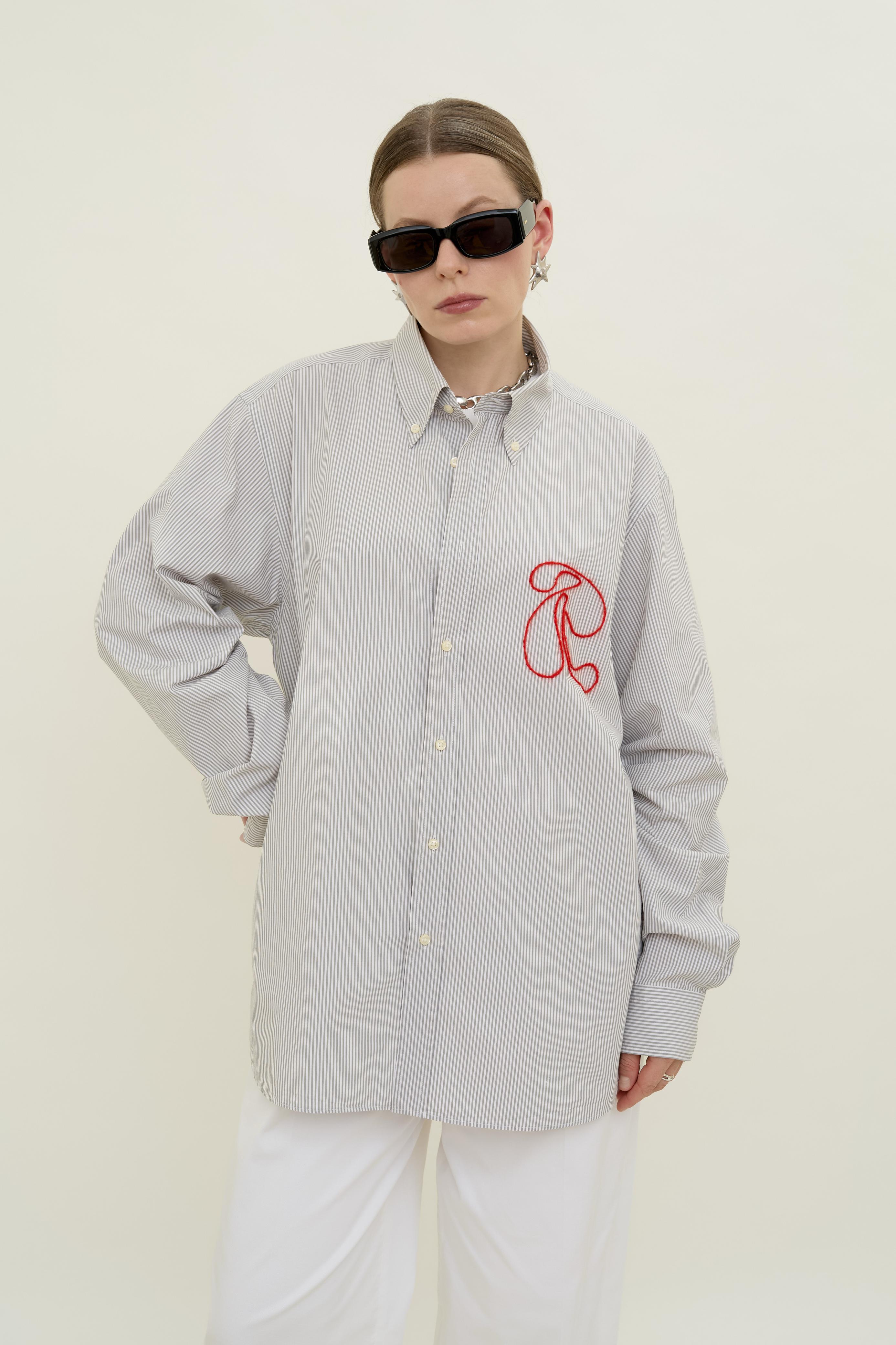 R-Collective grey striped