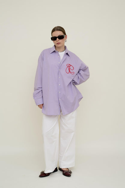 R-Collective checkered purple
