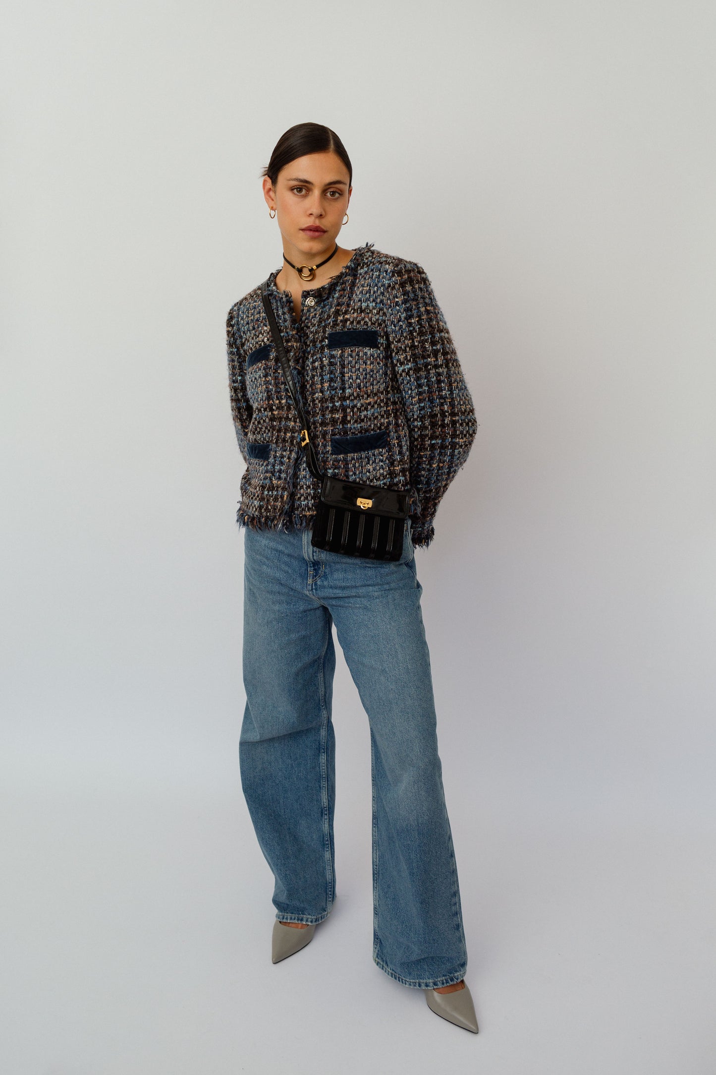 Classy tweed blazer
