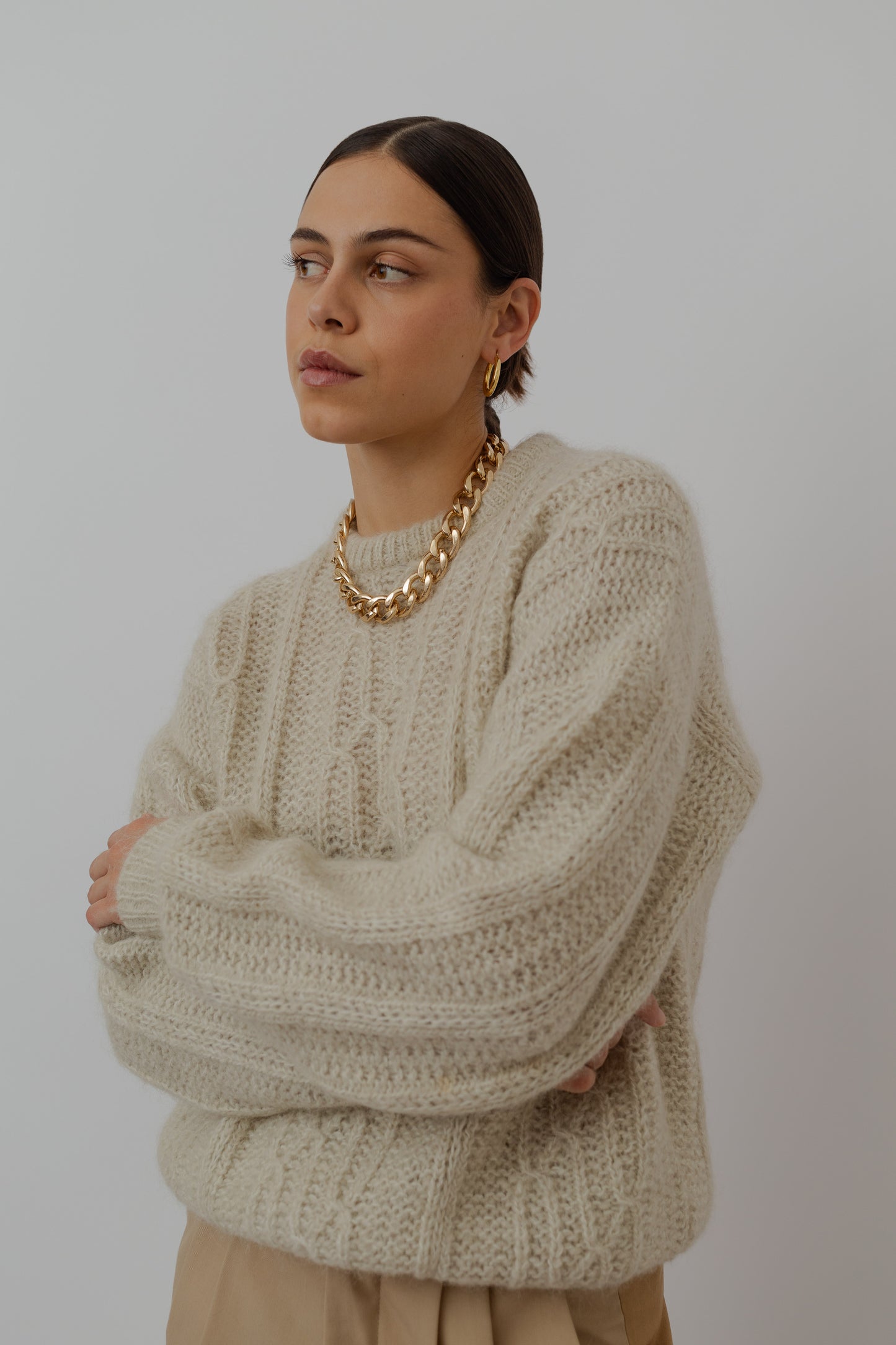 Cool chunky knit jumper