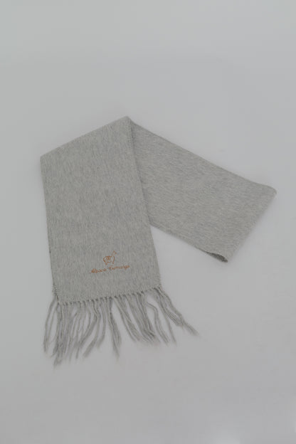 Grey Alpaca scarf