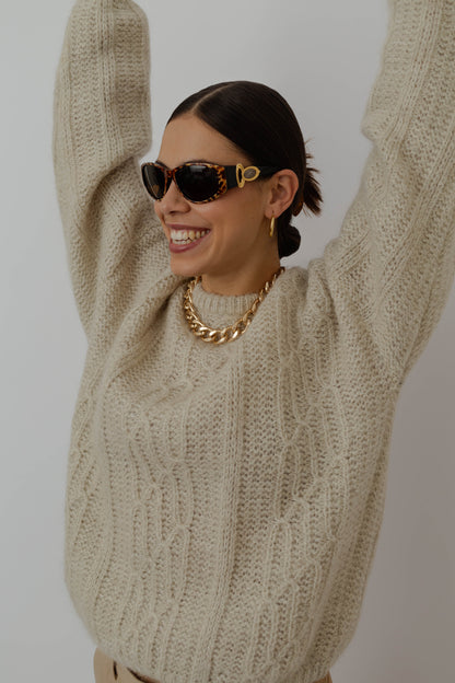 Cool chunky knit jumper