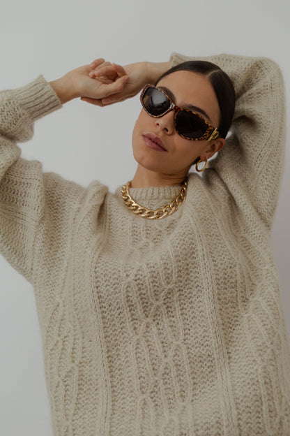 Cool chunky knit jumper