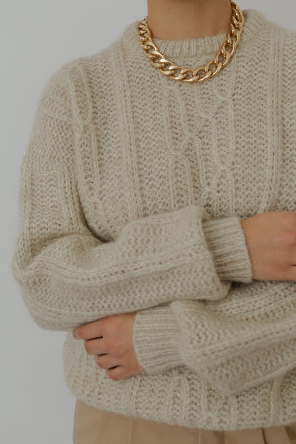 Cool chunky knit jumper