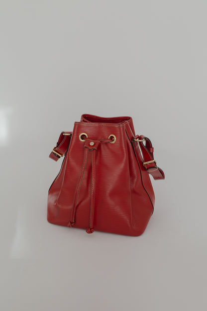 Red Bucket bag