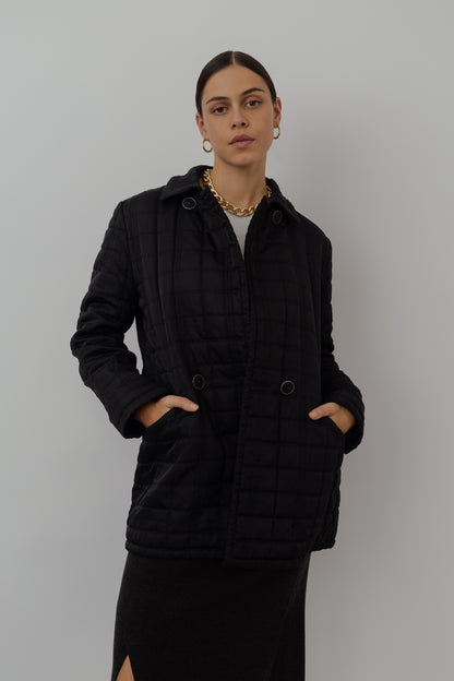Vintage Versace quilted jacket