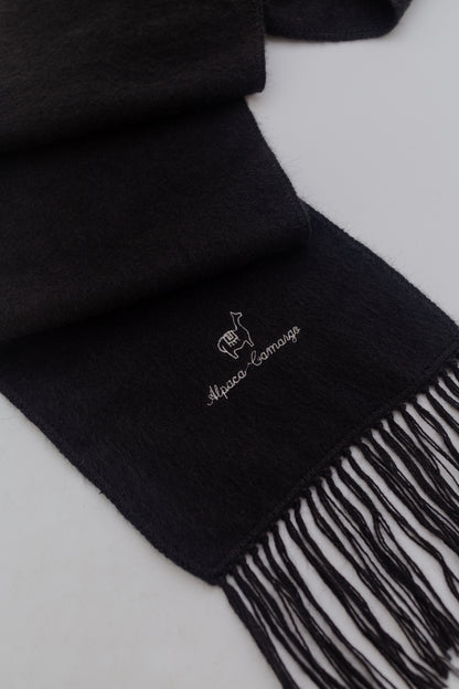 Black Alpaca scarf