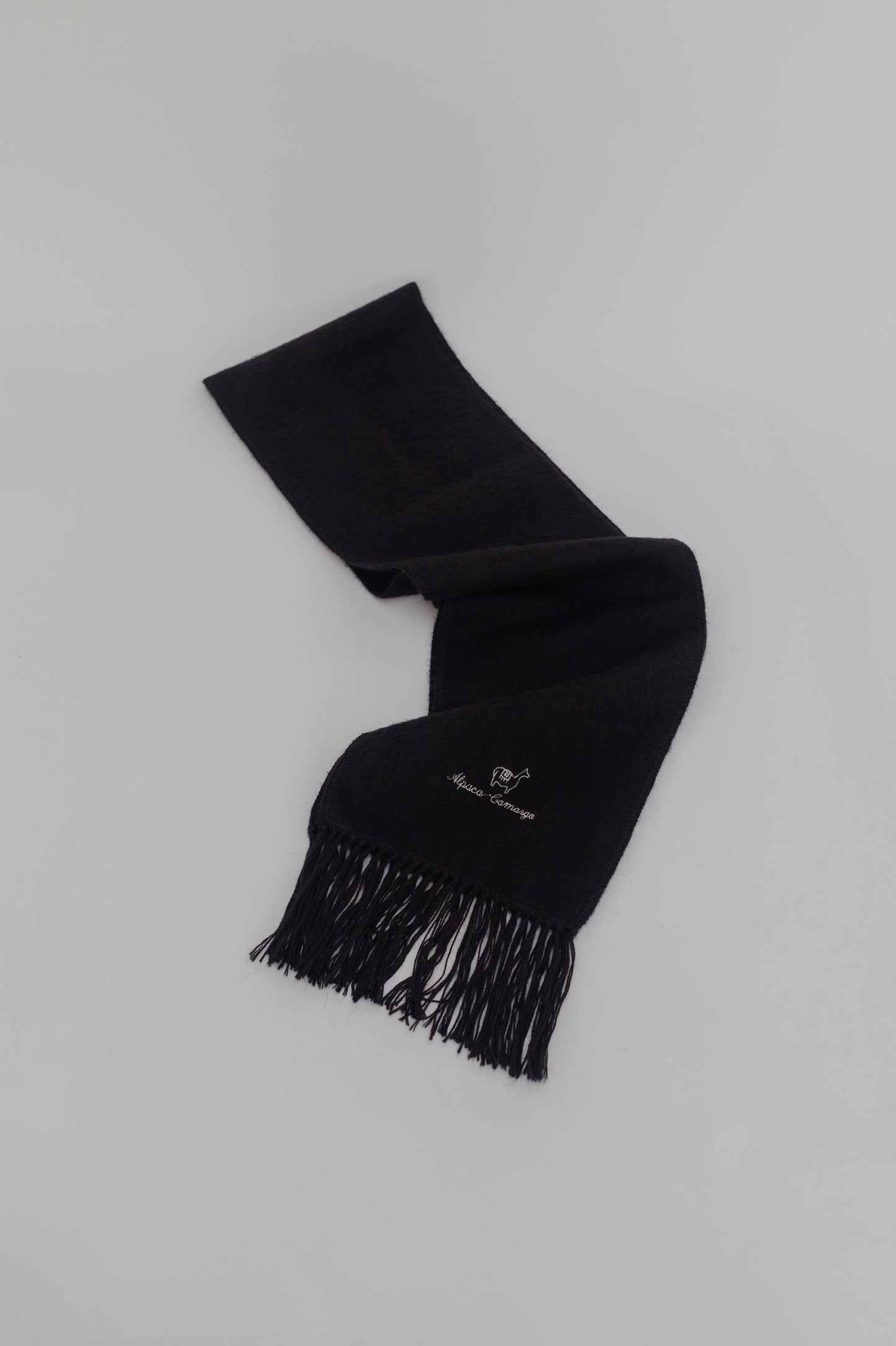 Black Alpaca scarf