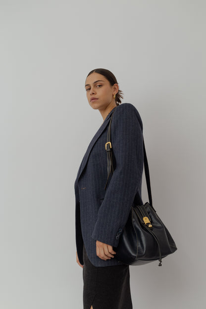 Perfectly tailored striped blazer