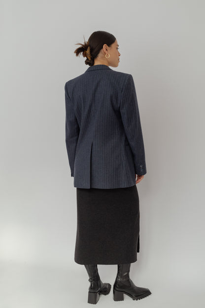Perfectly tailored striped blazer